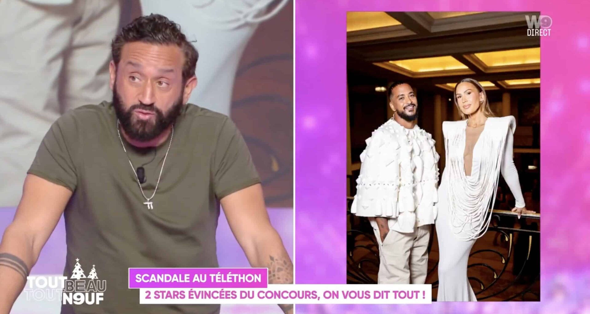 Téléthon : Santa, la marraine, aurait demandé à ce que Slimane et Vitaa soient évincés, Cyril Hanouna balance