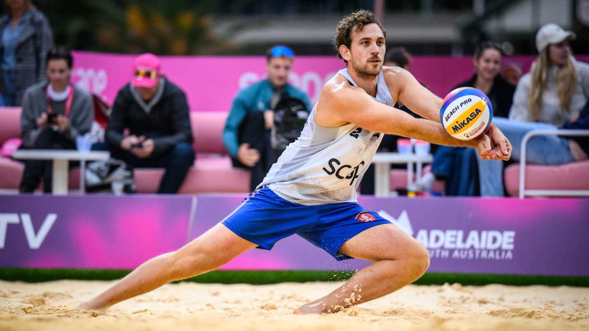 Téo Rotar et Arnaud Gauthier-Rat n'iront pas en finale des Mondiaux de beach-volley