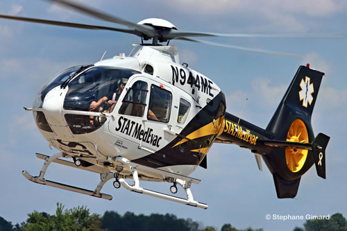 Hélicoptère de secours EC135 N944ME de Stat Medevac
