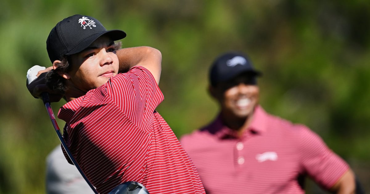 Un honneur pour Charlie Woods