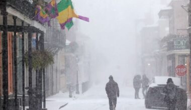 une vague de froid polaire déferle sur les Etats-Unis – Libération