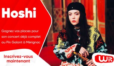 Hoshi : gagnez vos places pour son concert déjà complet au Pin Galant à Mérignac