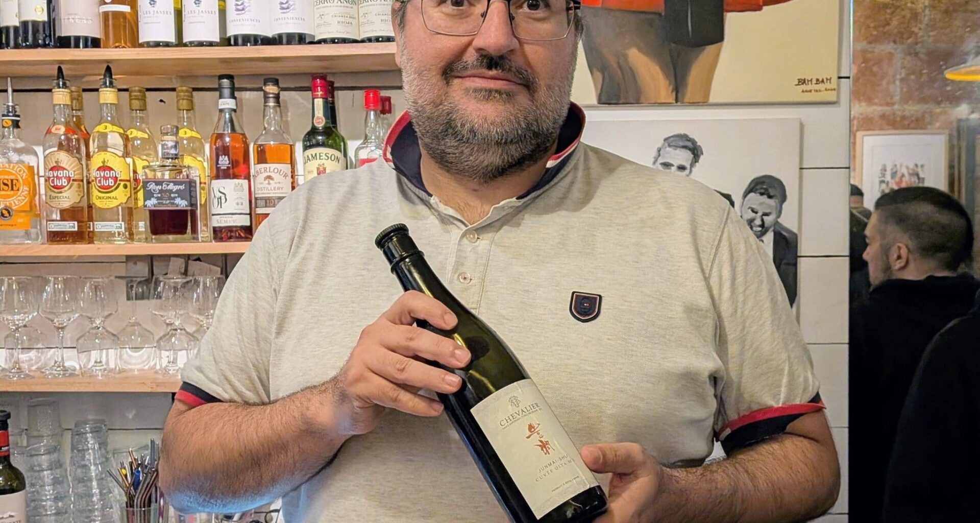 Bertil Lauth, fondateur du Toulouse Sake Club