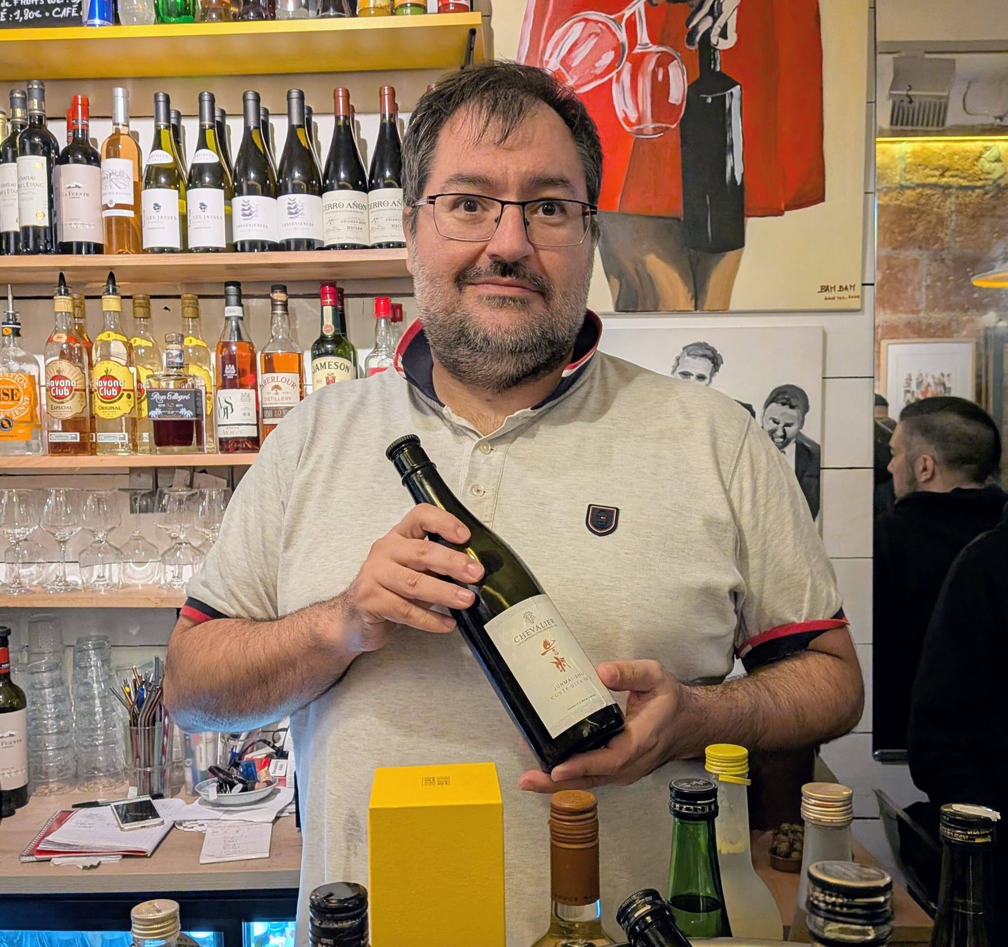 Bertil Lauth, fondateur du Toulouse Sake Club
