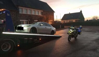 Un énorme excès de vitesse d'un conducteur en permis probatoire dans la Manche
