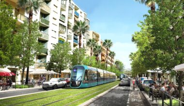 La ligne 4 du tramway qui reliera Nice au parc des sports Sauvaigo à Cagnes-sur-Mer sera terminée avant la ligne 5 qui doit relier Nice à Drap