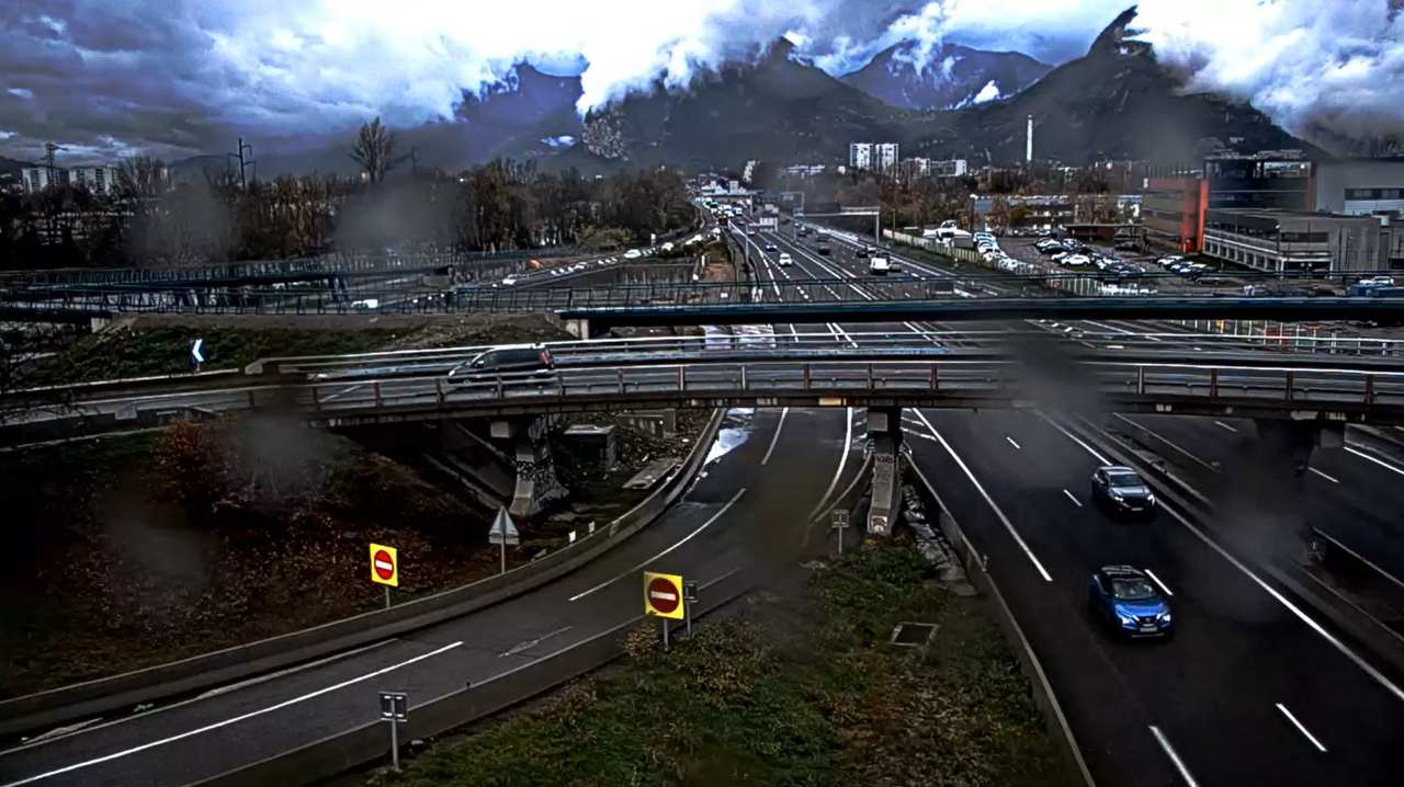 Près de Grenoble. L'A480 fermée dans les deux sens de circulation : ce qu'il faut savoir
