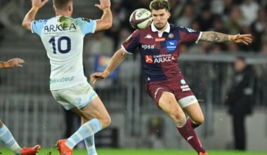 UBB : Matthieu Jalibert titulaire contre Pau vendredi - L'Équipe