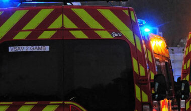 un jeune homme évacué en urgence absolue