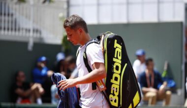 Clément Tabur s'incline en quarts de finale du tournoi ATP 250 de Metz et voit s'arrêter son magnifique parcours - L'Équipe