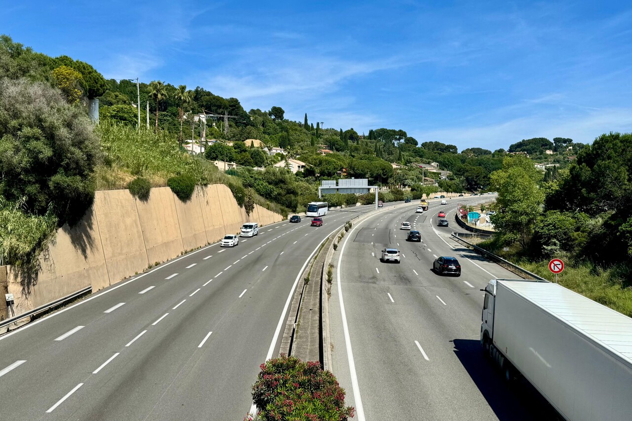 Près de Nice. L'autoroute A8 fermée à plusieurs endroits ces prochains jours, voici où et pourquoi