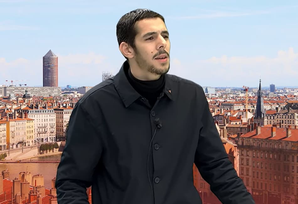 Allan Brunon. Photo @ Capture d'écran Lyon Mag