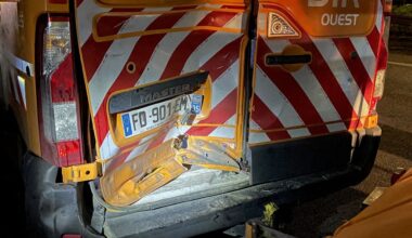 encore un camion de la Dir Ouest percuté à Rennes, le conducteur alcoolisé