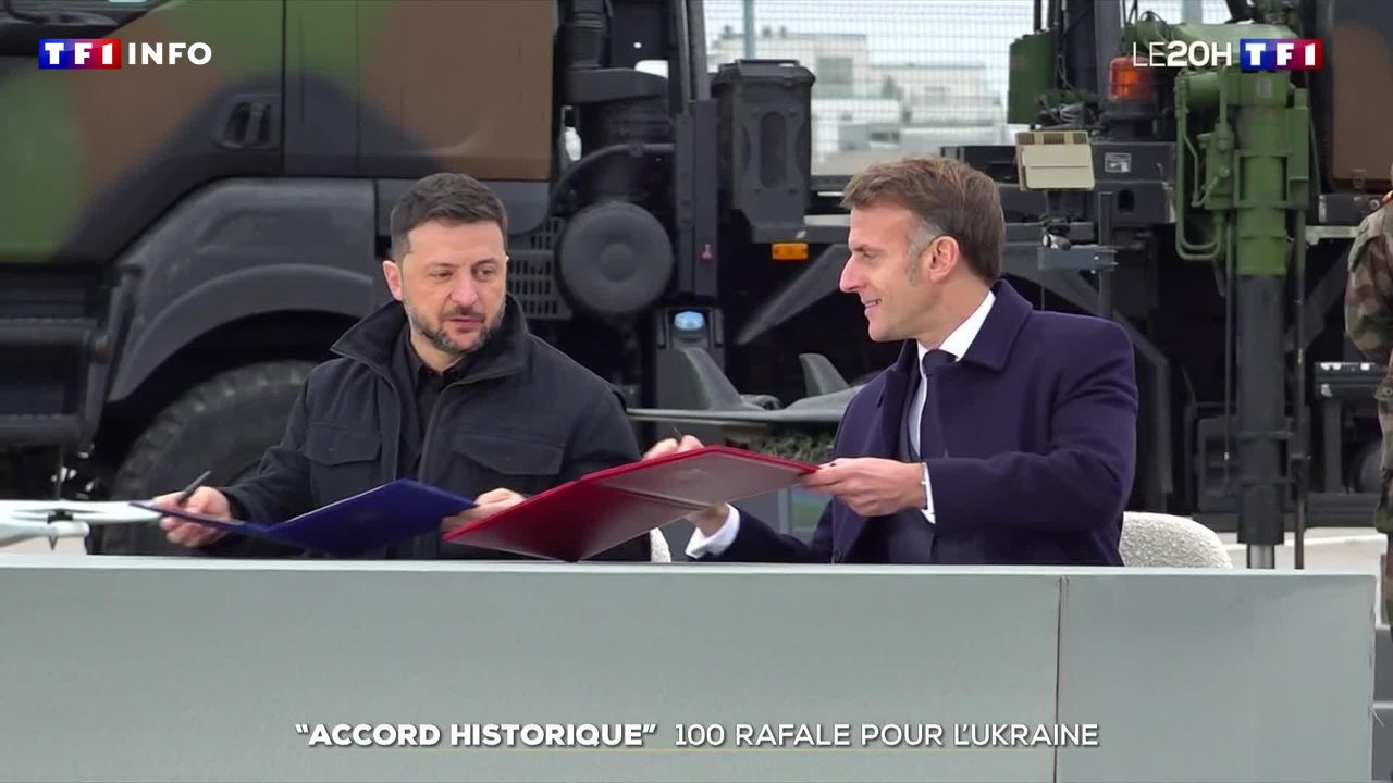 "Accord historique" : 100 Rafale pour l'Ukraine, est-ce vraiment possible ?