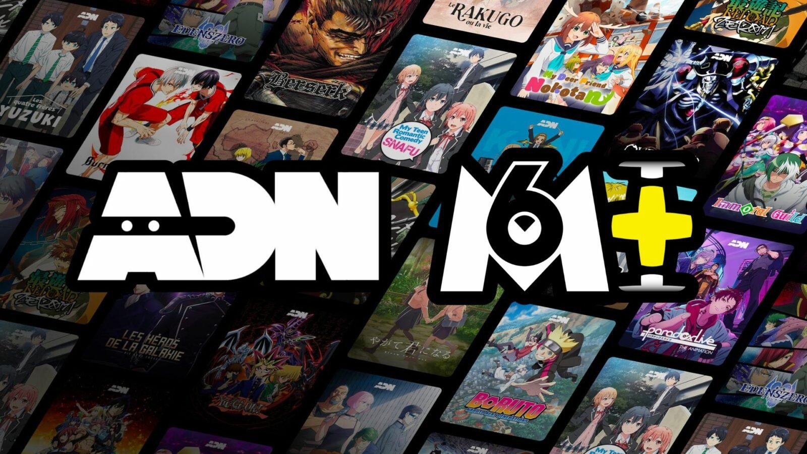 M6+ s'associe à ADN pour diffuser gratuitement le meilleur des anime
