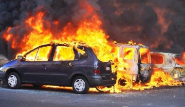 l'important incendie dans la casse automobile est accidentel