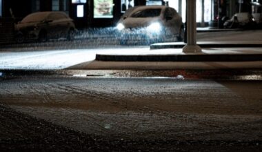 d'un à quatre centimètres de neige à Paris et en Île-de-France