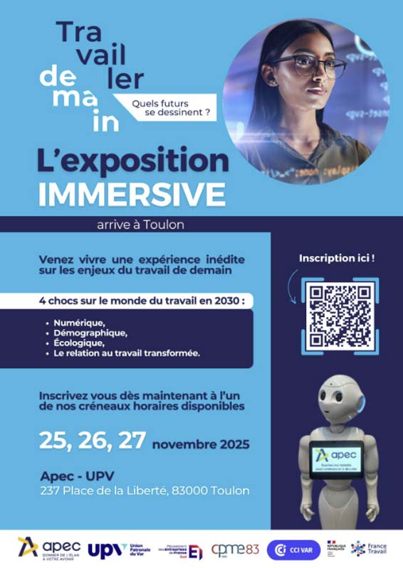 l’exposition APEC 2025 de Toulon : les mutations du travail