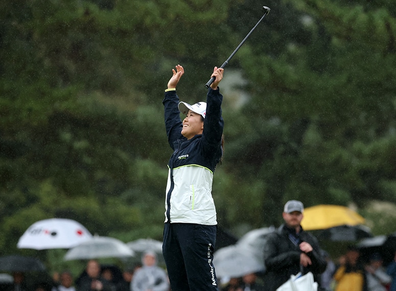 Nasa Hataoka triomphe en playoff d'un tournoi réduit à 54 trous