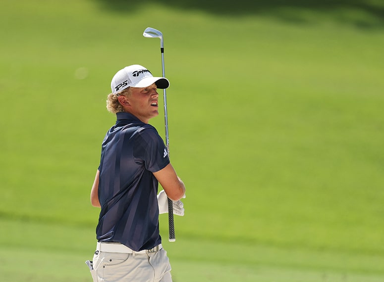 Martin Couvra : "J'ai mal joué, mais les birdies sont faisables sur ce parcours"