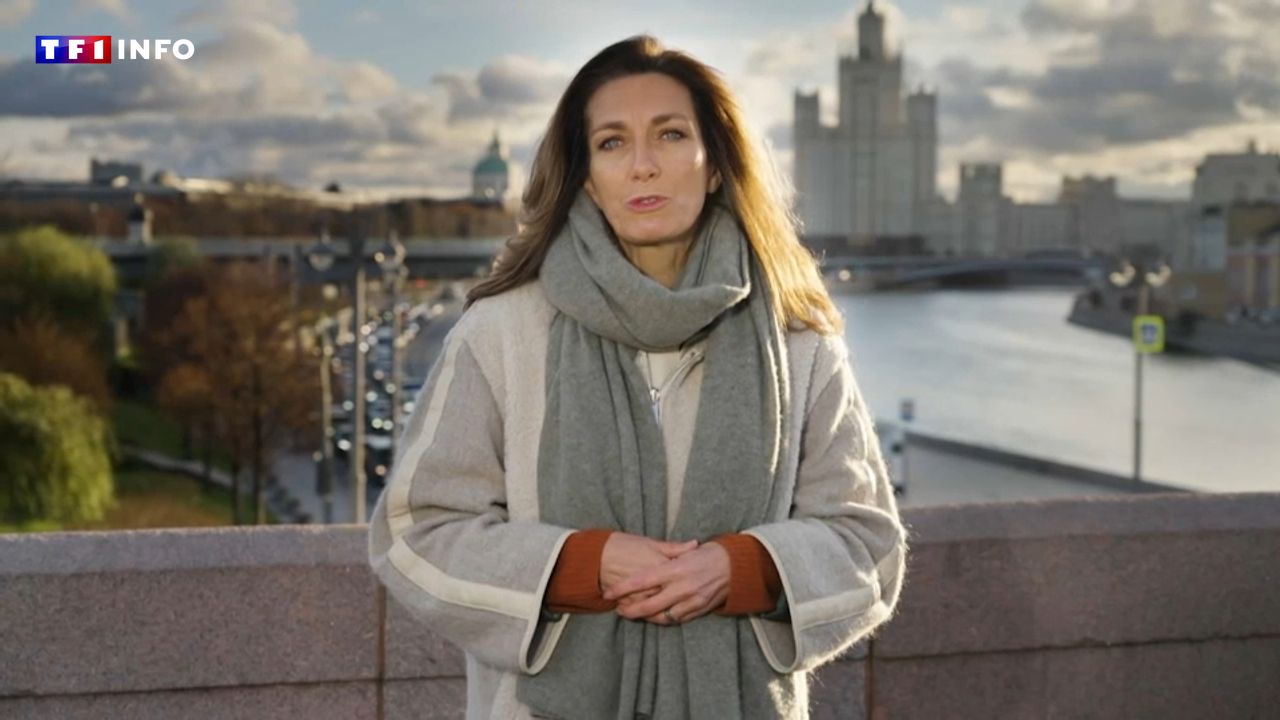 VIDÉO - Page spéciale au 20H de TF1 : Anne-Claire Coudray en reportage dans la Russie de Vladimir Poutine