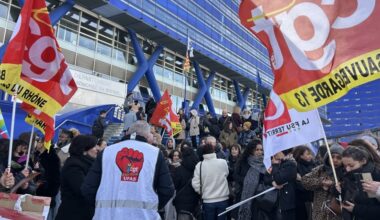 Inquiets pour leur sécurité, les travailleurs sociaux des Flamants occupent brièvement des locaux du Département à Arenc