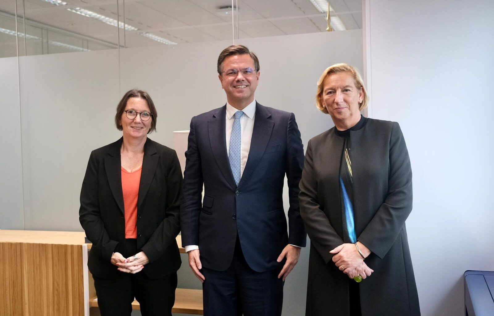 Entretien des Ambassadrices de France et d’Allemagne avec Monsieur Gonçalo (...)