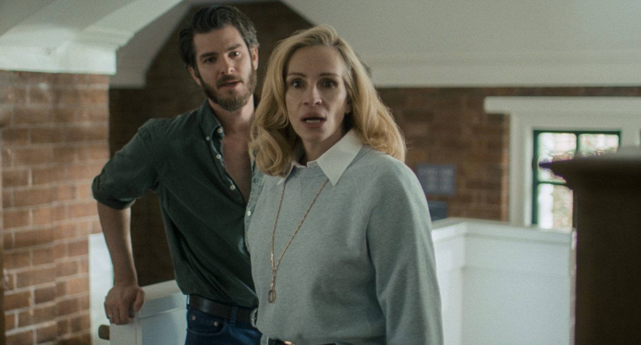 Julia Roberts et Andrew Garfield dans After the Hunt
