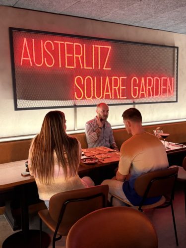 Austerlitz square garden bar tarte flambée burgerIMG_6014 3