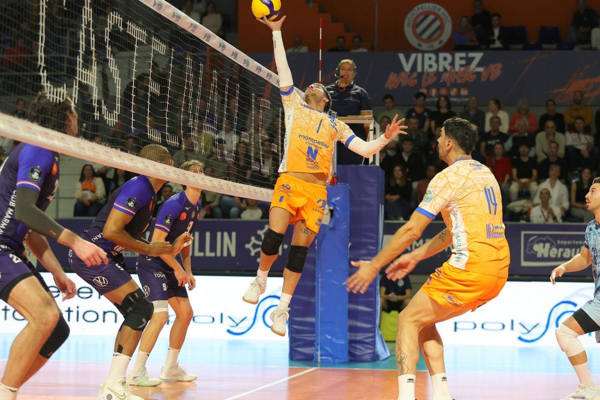 A domicile, Montpellier s'offre le champion de France Tours - L'Équipe