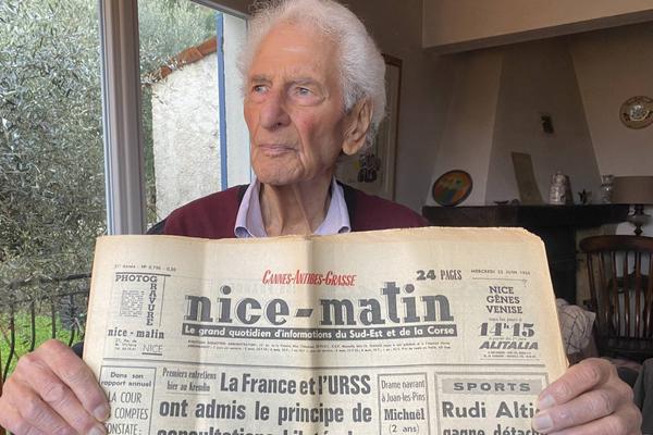 "A 92 ans, j’ai perdu beaucoup de choses, mais pas l’envie de témoigner ! Il faut que les jeunes sachent que rien n’a jamais été facile", estime l’ancien syndicaliste. 