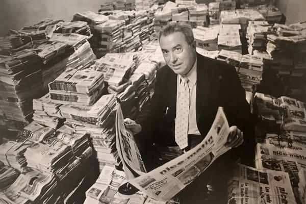 Typographe "par accident", peu doué pour les études mais visionnaire, Christian Donati a fait entrer "son" journal dans le XXIe siècle.  