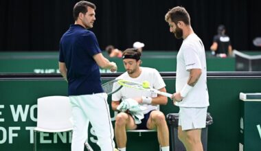 Corentin Moutet et Arthur Rinderknech débutent en simple contre la Belgique, Benjamin Bonzi épaulera Pierre-Hughes Herbert en double - L'Équipe