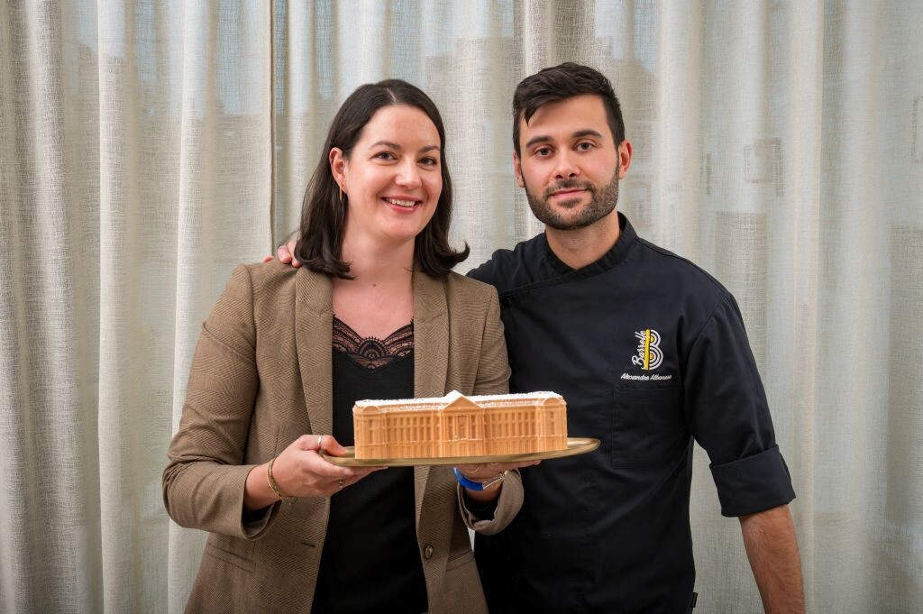 Toulouse. Pour les fêtes, ils imaginent une bûche glacée en forme de Capitole