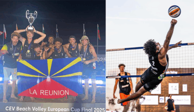 Beach-volley : le Réunionnais Joadel Genevieve sacré champion d’Europe avec le Ré Beach Club
