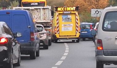 Des kilomètres de bouchons sur la 4-voies entre Rennes et Saint-Malo