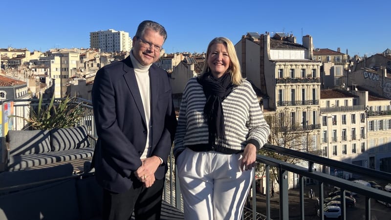 Benoît de Rosamel, directeur général et Christelle Gerlier, directrice générale déléguée.