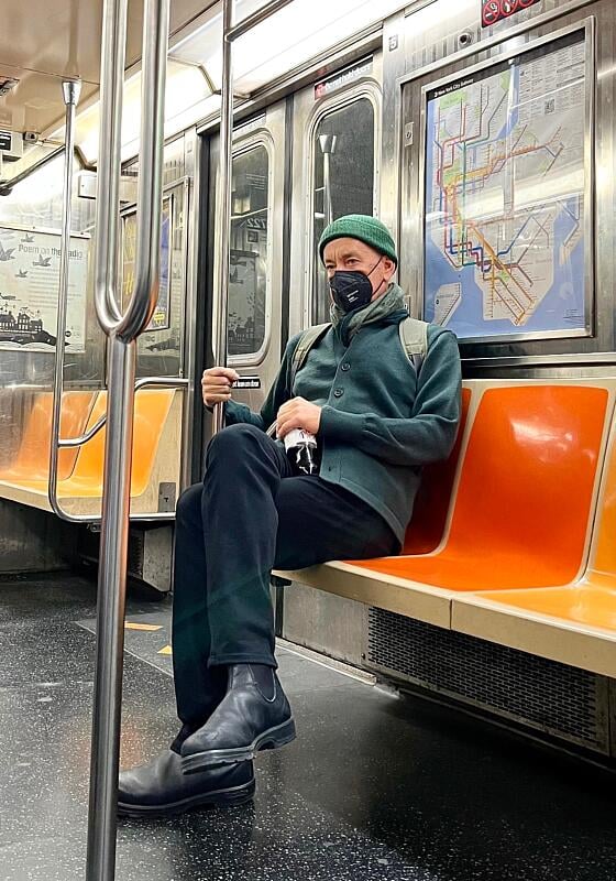 Qui est cet acteur mondialement connu qui a été vu dernièrement dans le métro ?