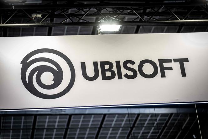 Le logo d’Ubisoft à la Paris Games Week, en 2023.