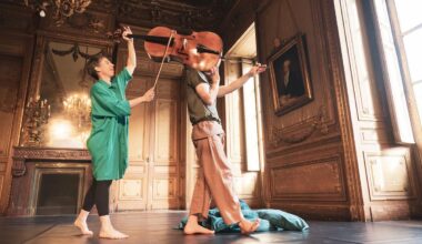 un spectacle pour les tout-petits à la bibliothèque de la Bastide