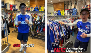 Football, NBA, rugby... des milliers de maillots vendus dans cette boutique (très) éphémère à Strasbourg