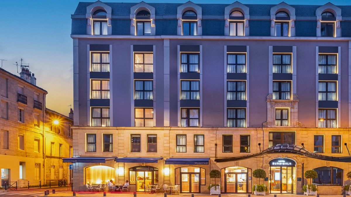 La façade de l'hôtel Burdigala à Bordeaux - Burdigala