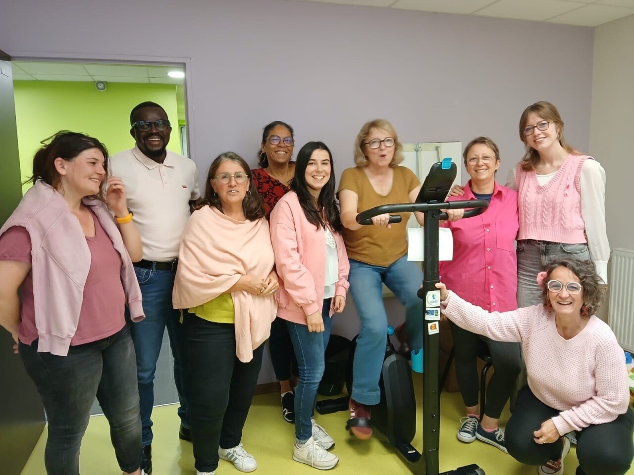 entre Elbeuf et Rouen, un challenge à vélo amical et pour la bonne cause