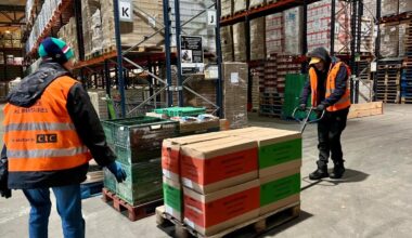 À Lille, l’immense entrepôt de la Banque alimentaire du Nord prêt pour la grande collecte annuelle