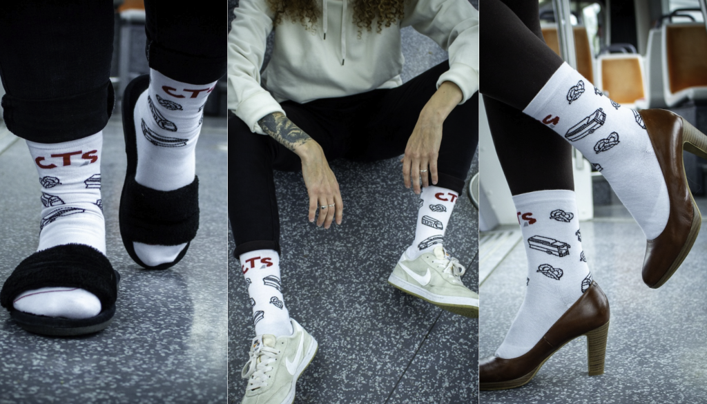 à Strasbourg, la CTS met en vente 200 paires de chaussettes