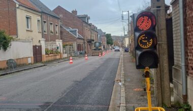 Un vaste chantier sur les boulevards de Eu