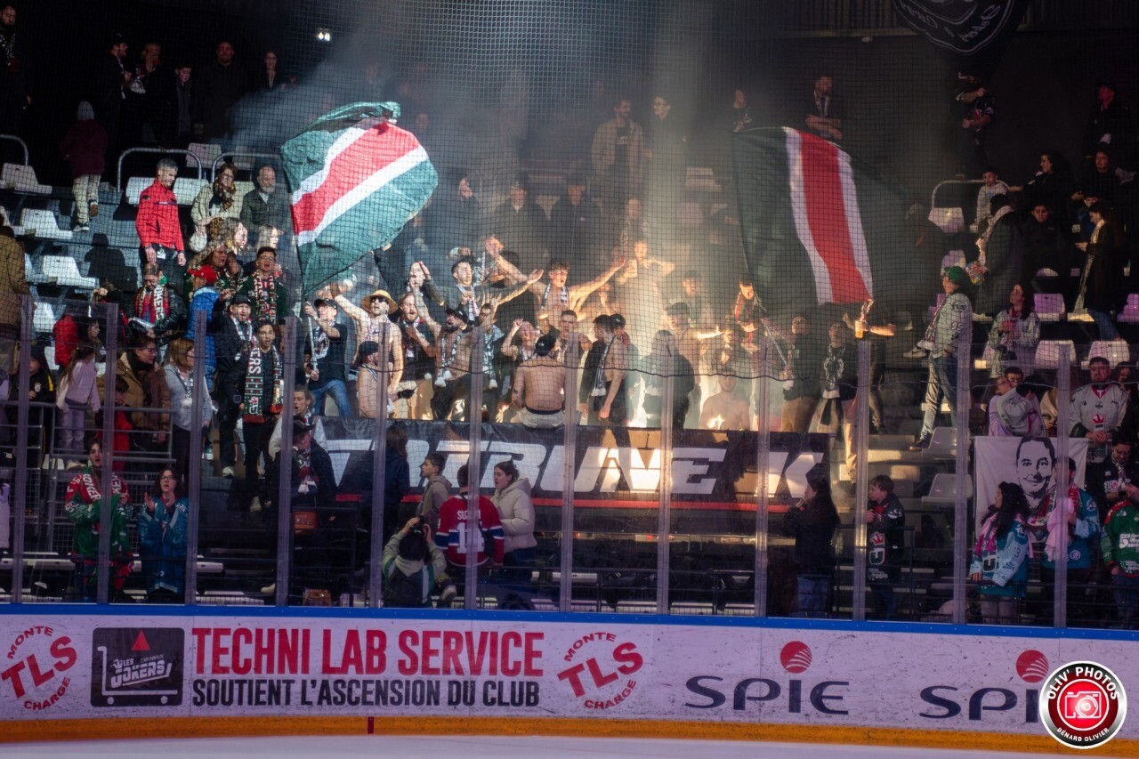 les Jokers de Cergy-Pontoise privés de leur " ultras " contre Rouen