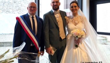 Mariage : Aurélie et Jérémy à Saint-Just-Malmont