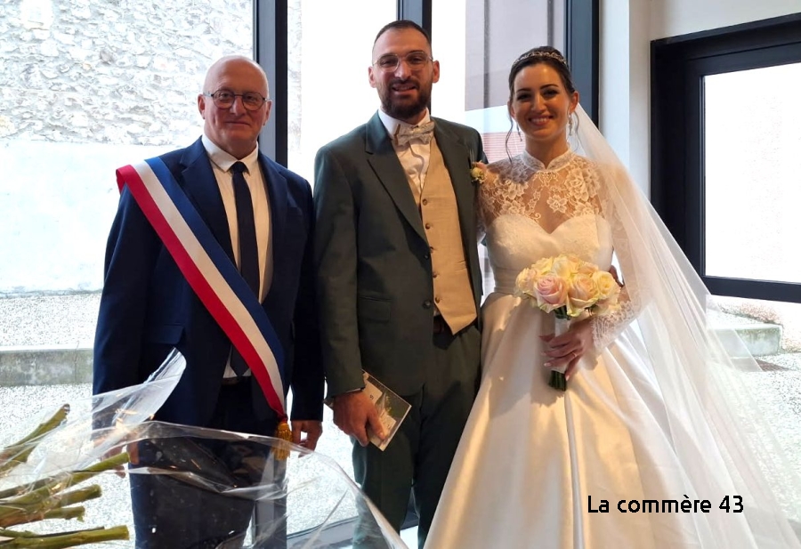 Mariage : Aurélie et Jérémy à Saint-Just-Malmont