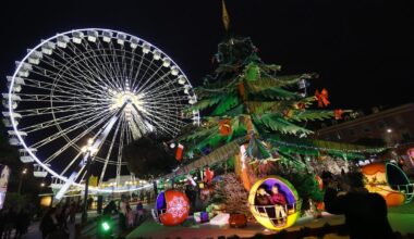 tout ce qu’il faut savoir sur les illuminations et le village de Noël de Nice